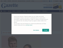 Tablet Screenshot of gazetteseries.co.uk